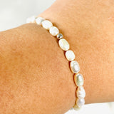 Pearl gemstone bracelet - Nature's Magick