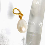 Pearl Gold Plated Drop Pendant PPGJ1220