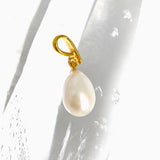 Pearl Gold Plated Drop Pendant PPGJ1220