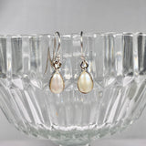 Pearl petite teardrop earrings R2363-PLD - Nature's Magick