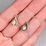 Pearl petite teardrop earrings R2363-PLD - Nature's Magick