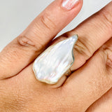 Pearl ring s.10 KRGJ2933 - Nature's Magick