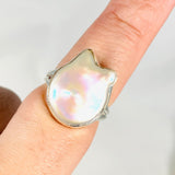 Pearl ring s.9 KRGJ2932 - Nature's Magick