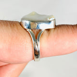 Pearl ring s.9 KRGJ2932 - Nature's Magick