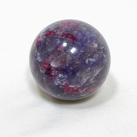 Pegmatite (Pink Tourmaline, Lepidolite, Smokey Quartz) Sphere PTLS-02 - Nature's Magick