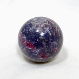 Pegmatite (Pink Tourmaline, Lepidolite, Smokey Quartz) Sphere PTLS-02 - Nature's Magick