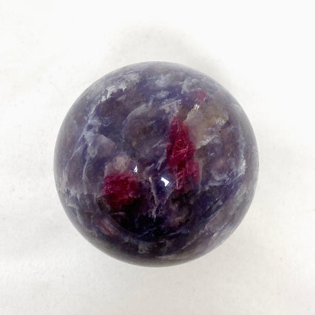 Pegmatite (Pink Tourmaline, Lepidolite, Smokey Quartz) Sphere PTLS-03 - Nature's Magick