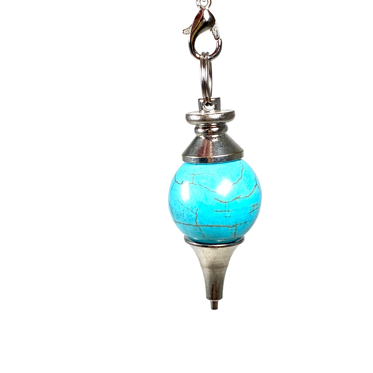 Pendulum- round gemstone PD1 - Nature's Magick