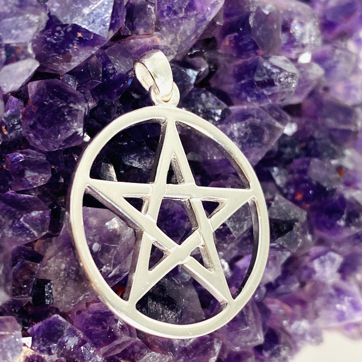 Pentagram 35mm Pendant sv50-200 - Nature's Magick