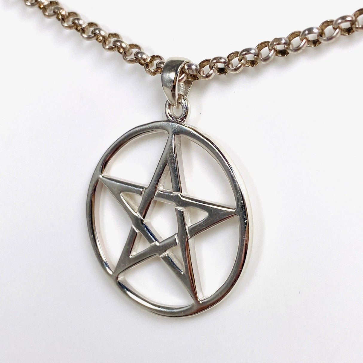 Pentagram 35mm Pendant sv50-200 - Nature's Magick