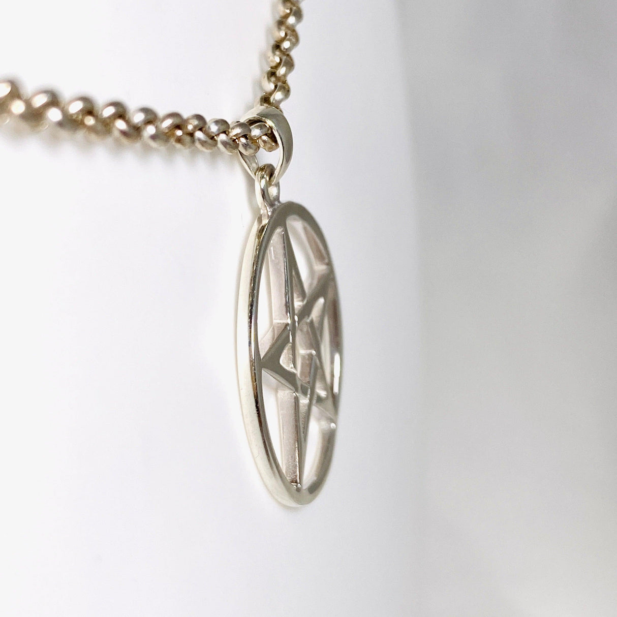 Pentagram 35mm Pendant sv50-200 - Nature's Magick