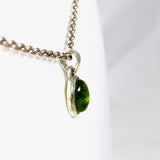 Peridot oval cabochon petite pendant PPGJ488 - Nature's Magick