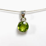 Peridot Round Faceted Pendant PPGJ550 - Nature's Magick