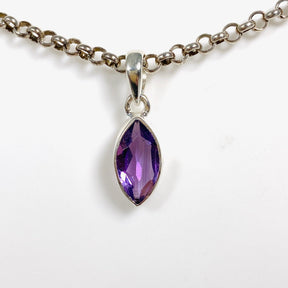 Petite Marquise Faceted Pendant G2126M - Nature's Magick