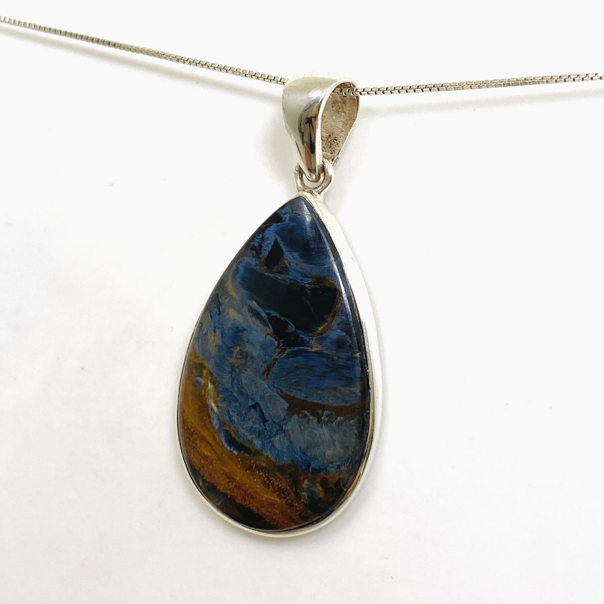 Pietersite Teardrop Cabochon Pendant PPGJ1063