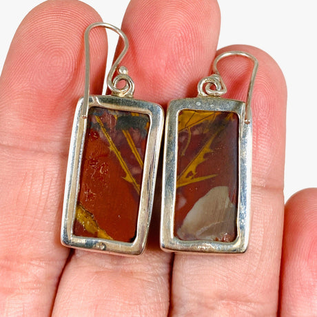 Pilbara "Noreena Jasper" Rectangular Earrings KEGJ998 - Nature's Magick