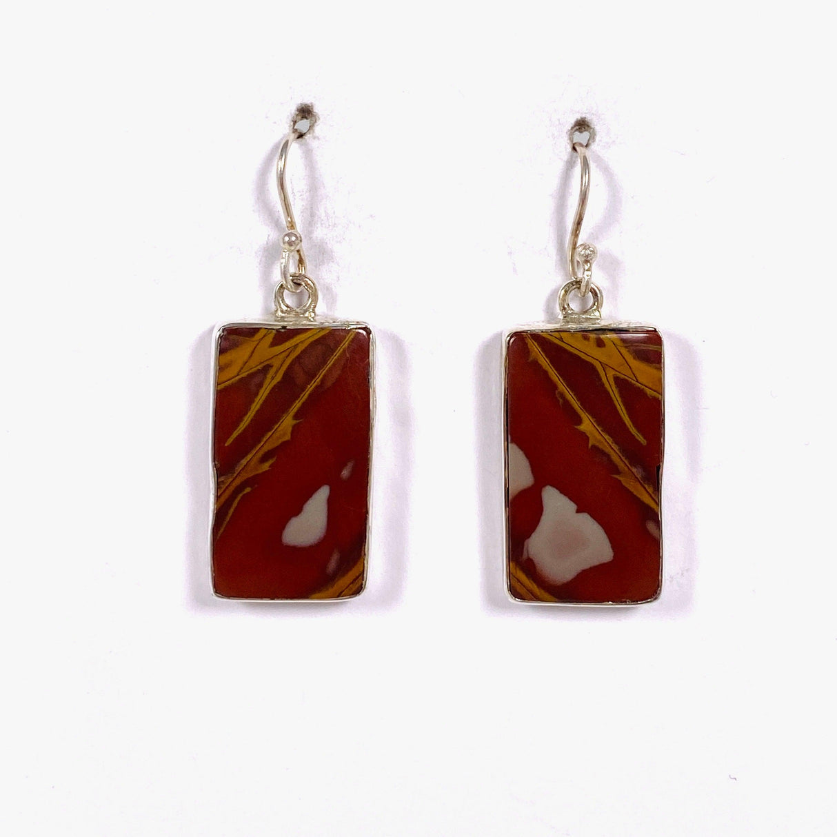 Pilbara "Noreena Jasper" Rectangular Earrings KEGJ998 - Nature's Magick