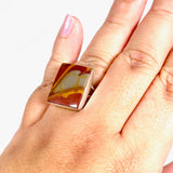 Pilbara "Noreena Jasper" Rectangular Ring Size 11 KRGJ2225 - Nature's Magick