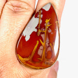 Pilbara "Noreena Jasper" Teardrop Hammered Band Ring Size 11 KRGJ2221 - Nature's Magick