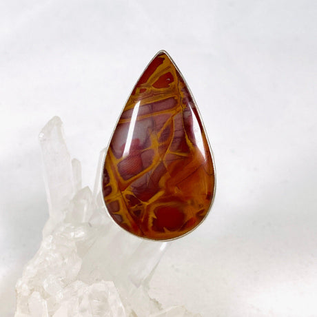 Pilbara "Noreena Jasper" Teardrop Ring Size 11 KRGJ2222 - Nature's Magick
