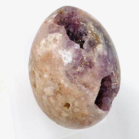 Pink Amethyst Flower Agate Egg PAFE-01 - Nature's Magick