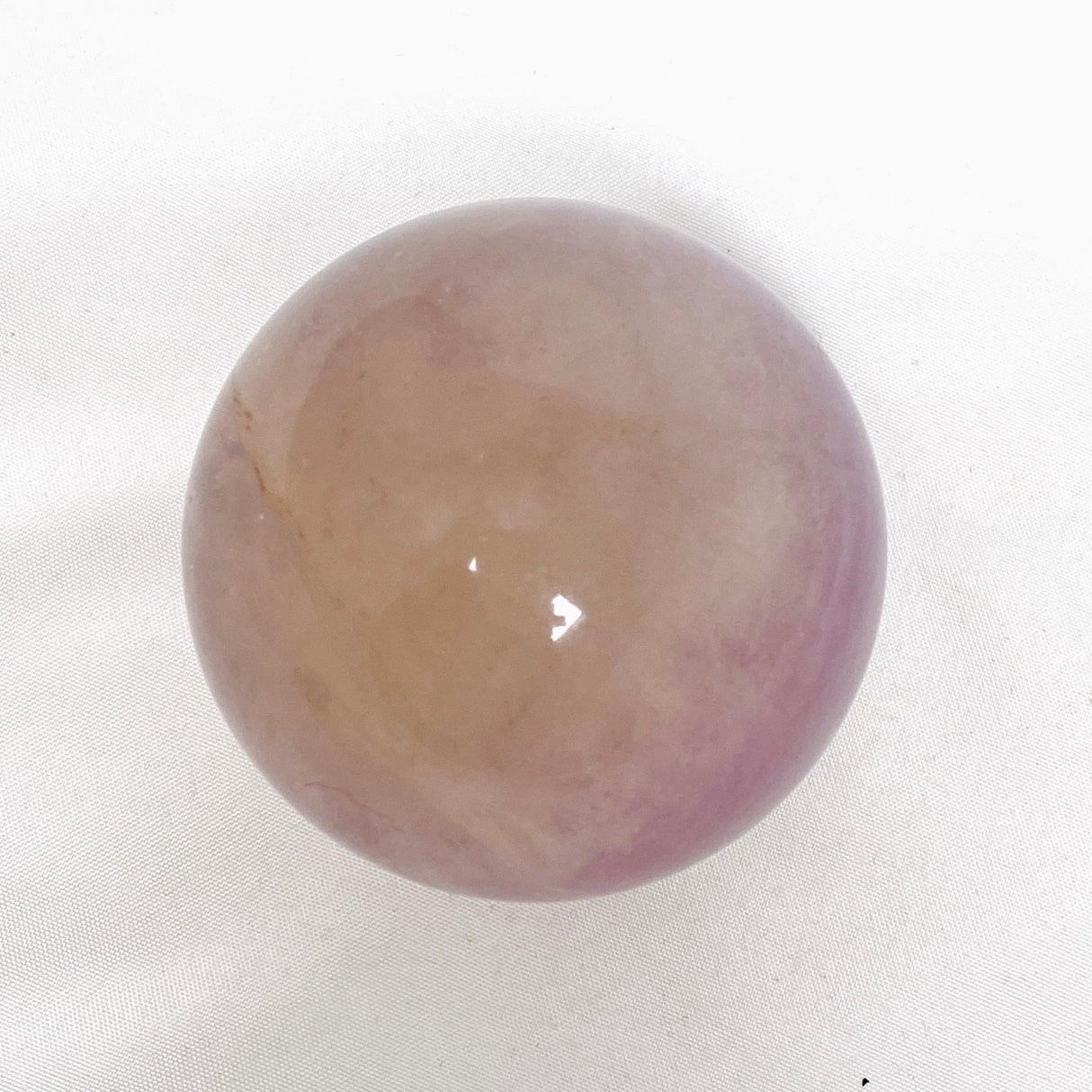 Pink and Yellow Fluorite Sphere FLS-11 - Nature's Magick