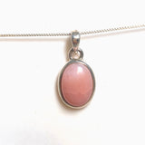 Pink Opal Oval Cabochon Pendant PPGJ1316