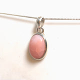 Pink Opal Oval Cabochon Pendant PPGJ1316