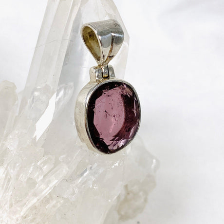 Pink Tourmaline Faceted Pendant PPGJ582 - Nature's Magick