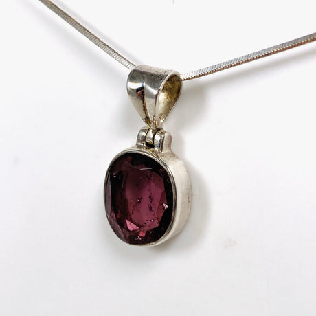 Pink Tourmaline Faceted Pendant PPGJ582 - Nature's Magick