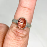 Pink Tourmaline Oval Cabochon Ring Size 8 PRGJ529