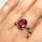 Pink Tourmaline Oval Faceted Ring Size 7.5 HRGJ-60