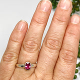 Pink Tourmaline Oval Faceted Ring Size 7 PRGJ530