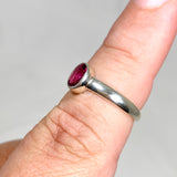 Pink Tourmaline Oval Faceted Ring Size 7 PRGJ530