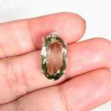 Prasiolite (Green Amethyst) Faceted Oval Pendant KPGJ4335 - Nature's Magick