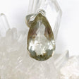 Prasiolite (Green Amethyst) Faceted Teardrop Pendant KPGJ4336 - Nature's Magick