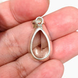 Prasiolite (Green Amethyst) Faceted Teardrop Pendant KPGJ4336 - Nature's Magick