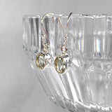 Prasiolite petite oval faceted earrings R2363-PRO - Nature's Magick