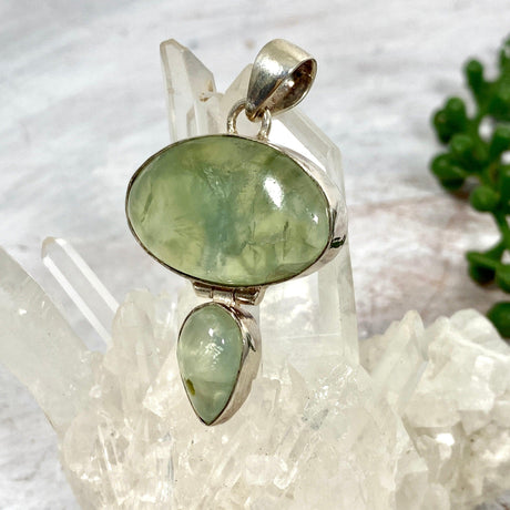 Prehnite Multistone Pendant KPGJ191 - Nature's Magick