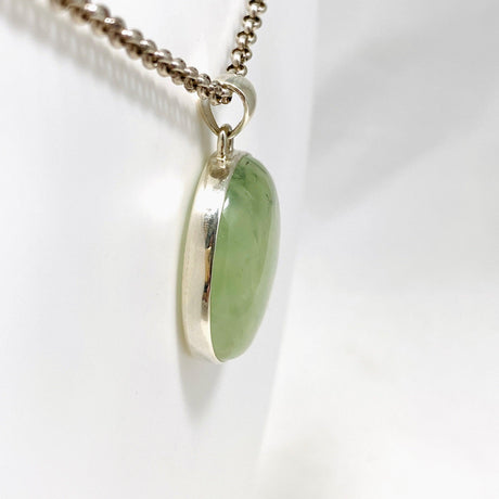 Prehnite Round Pendant KPGJ4284 - Nature's Magick