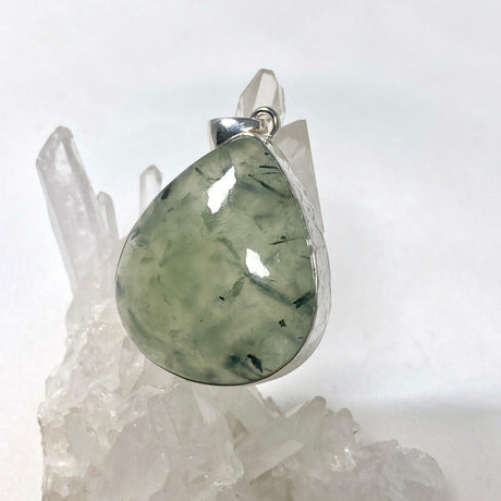 Prehnite teardrop pendant KPGJ3768 - Nature's Magick