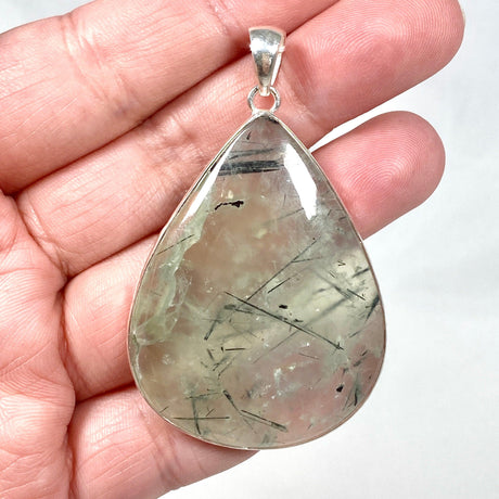 Prehnite teardrop pendant KPGJ3769 - Nature's Magick