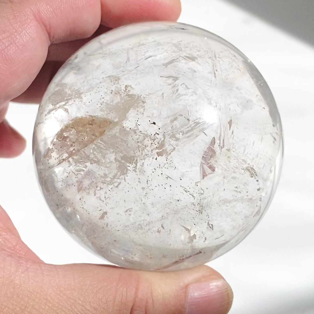 Clear Quartz Sphere CQSP-08