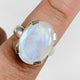 Moonstone Oval Faceted Ring s.9 KRGJ3013