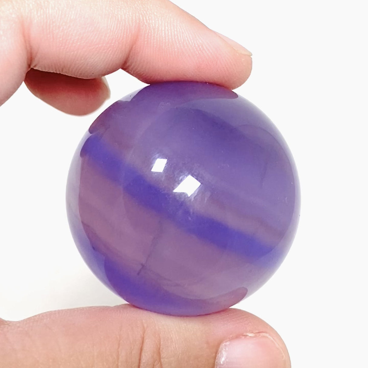 Purple Fluorite Sphere FLS-10