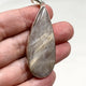 Belomorite (Sunstone with Moonstone "Eclipse" Stone) Teardrop Pendant with hammered setting KPGJ4214