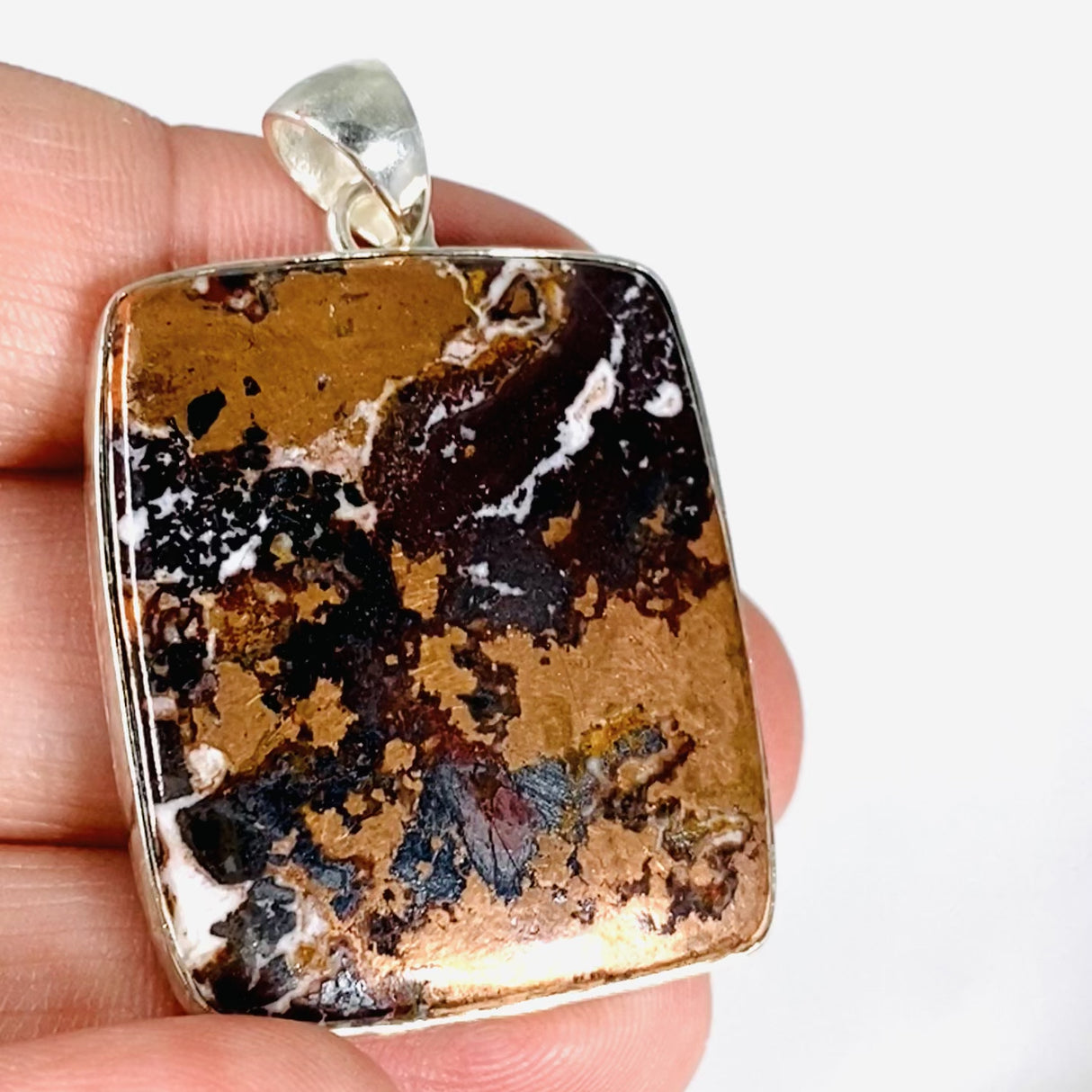 Copperite Rectangular Pendant KPGJ4036