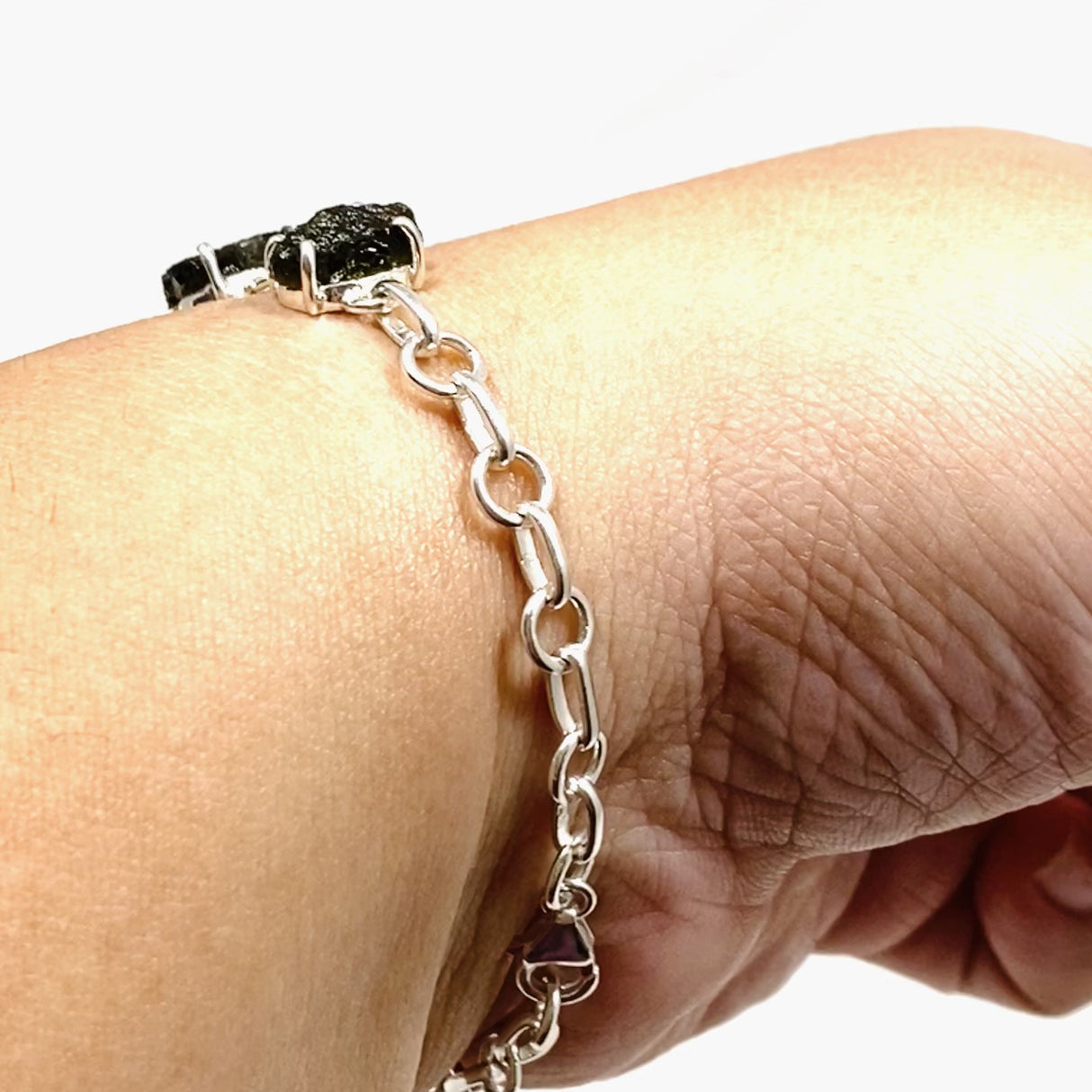 Moldavite 5-Stone Bracelet CGJ-02