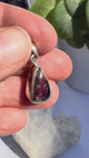 Blue Turtles Eudialyte Teardrop Sterling Silver Pendant BTP-144