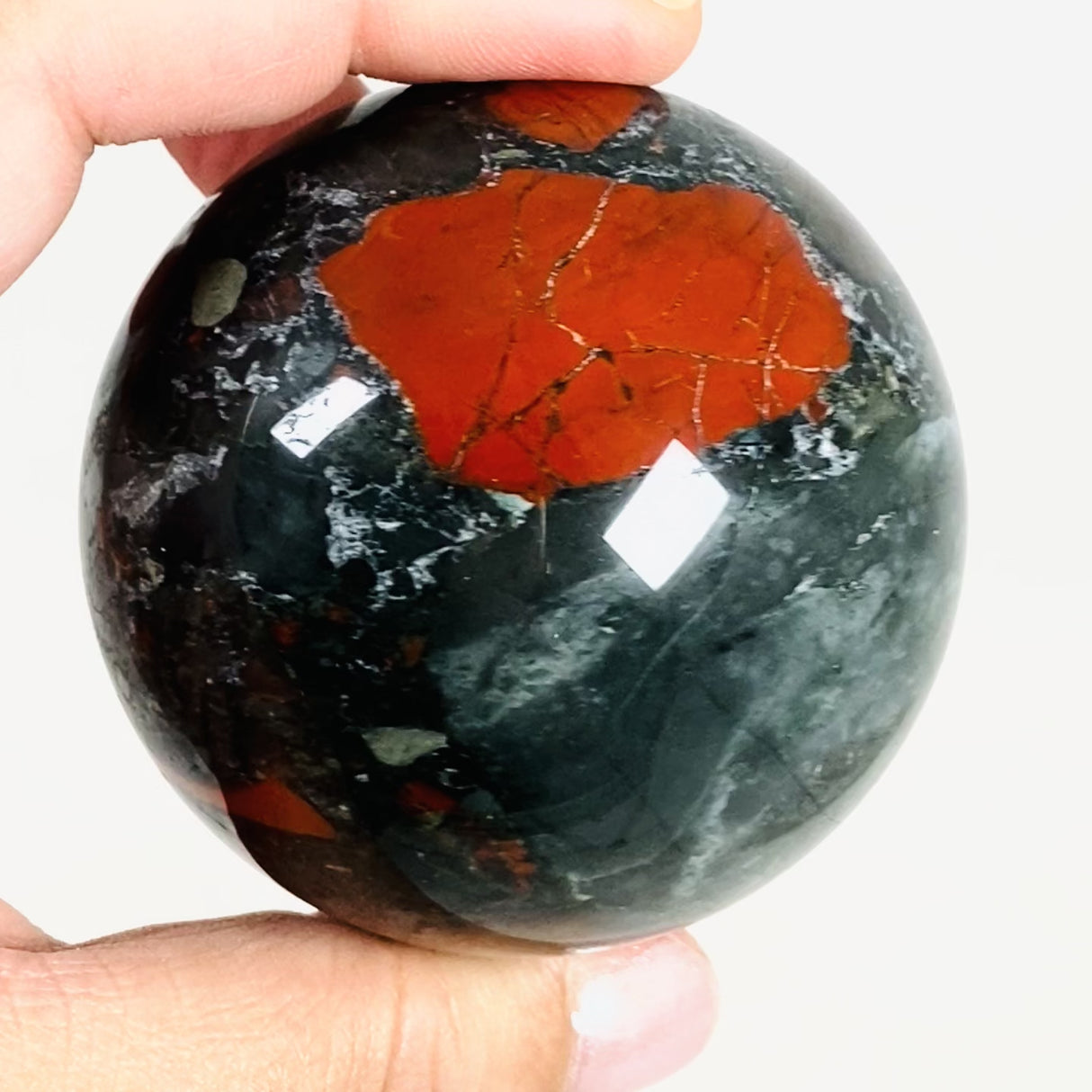 African Bloodstone Sphere  ABS-2